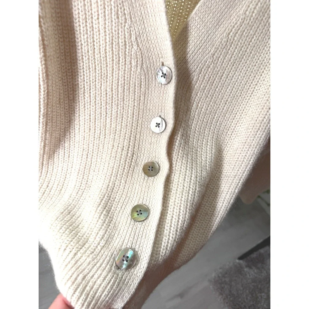 Bellerose Dosany‎ Cardigan loose boxy fit trending luxe Ribbed Knit 0 SM nwot